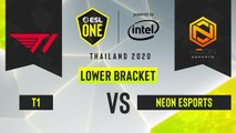 Dota2 - T1 vs. Neon Esports - Game 2 - ESL One Thailand 2020 - Lower Bracket R2 - Asia