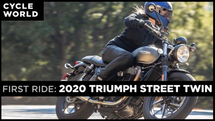 2020 Triumph Street Twin First Ride Review