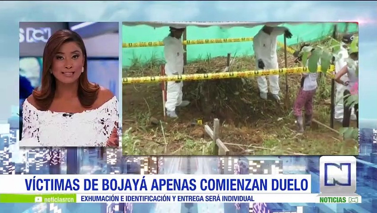 Masacre de Bojayá: víctimas dicen que tras exhumaciones podrán terminar su proceso de duelo