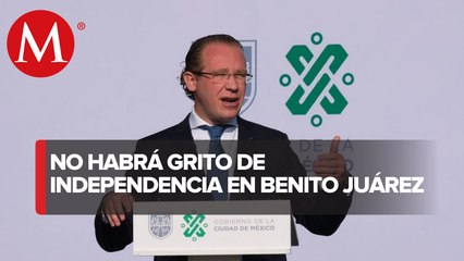 Cancelan Grito de Independencia en la Benito Juárez; no será presencial ni virtual, dice alcalde