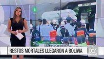 En Bolivia reciben con honores a víctimas del avión del Chapecoense