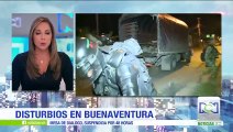Enfrentamientos entre Policía y manifestantes complica la situación de orden público en Buenaventura