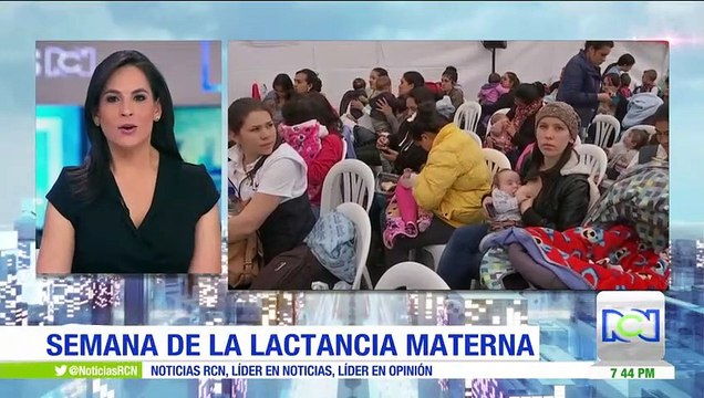 En Colombia se celebra la semana mundial de la lactancia materna