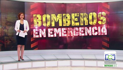 Bomberos en emergencia: a pie tienen que atender las urgencias en Ninaima, Cundinamarca