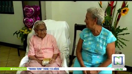 Así celebró el día de la madre la mujer más longeva de Colombia