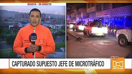 Capturado alias El Soldado, jefe de una banda de microtráfico, en el barrio El Amparo al sur de Bogotá