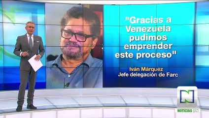 Iván Márquez: "gracias a Venezuela pudimos emprender el proceso de paz"