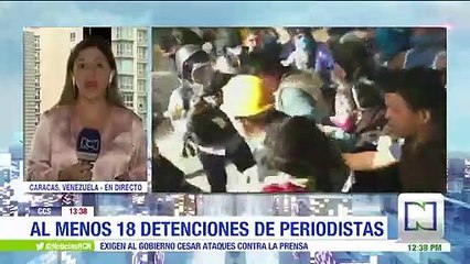 En 2017, unos 201 periodistas han sido agredidos en Venezuela