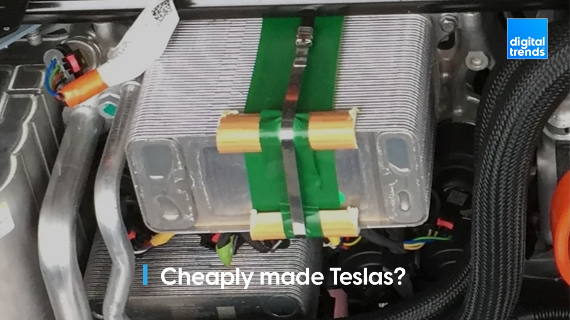 ⁣Cheaply made Teslas?
