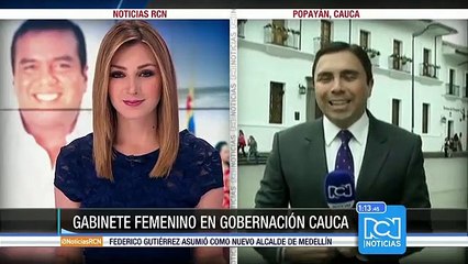 El 70% del gabinete del gobernador del Cauca son mujeres