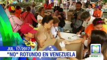 Venezolanos rechazaron la constituyente realizada por el Presidente Nicolás Maduro