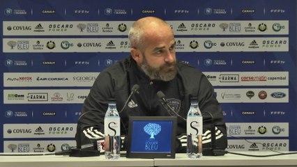 SCB 3-1 FBBP : Conf. d'après-match de M. Chabert