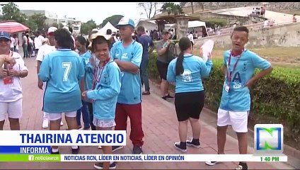 Participantes del Festival de Arte Especial Fides-El Rosario recorrieron Cartagena
