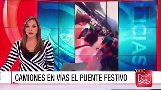 Conozca las vías por donde transitarán camiones de carga durante el puente festivo