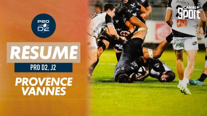 Le résumé de Provence Rugby / Vannes