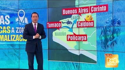 Este martes inician las visitas técnicas a zonas de normalización