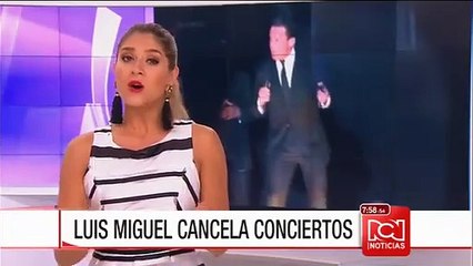 Luis Miguel volvió a cancelar conciertos en Ciudad de México