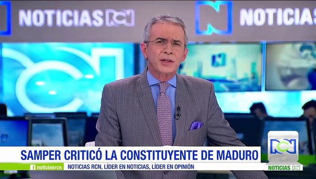 Asamblea Nacional Constituyente en Venezuela es un peligroso salto al vacío : Ernesto Samper