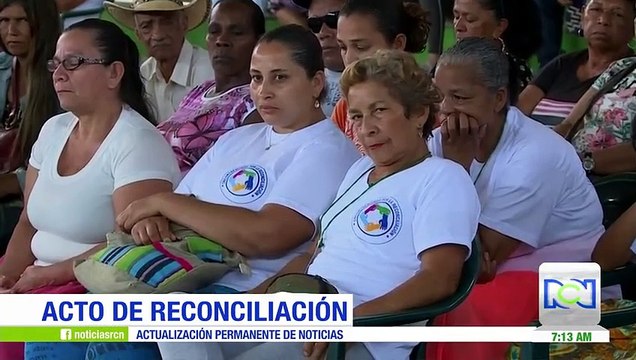 Familias víctimas de las Farc se encontraron con sus victimarios en Antioquia