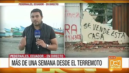 Pedernales intenta volver a la normalidad tras el terremoto