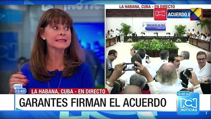 "El acuerdo hay que leerlo completo para llevarnos una idea clara": Marta Lucía Ramírez