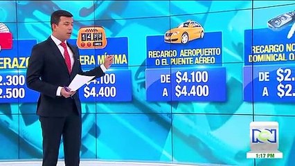 Secretaría de Movilidad anunció un incremento del 7.4% en tarifas de taxis en Bogotá