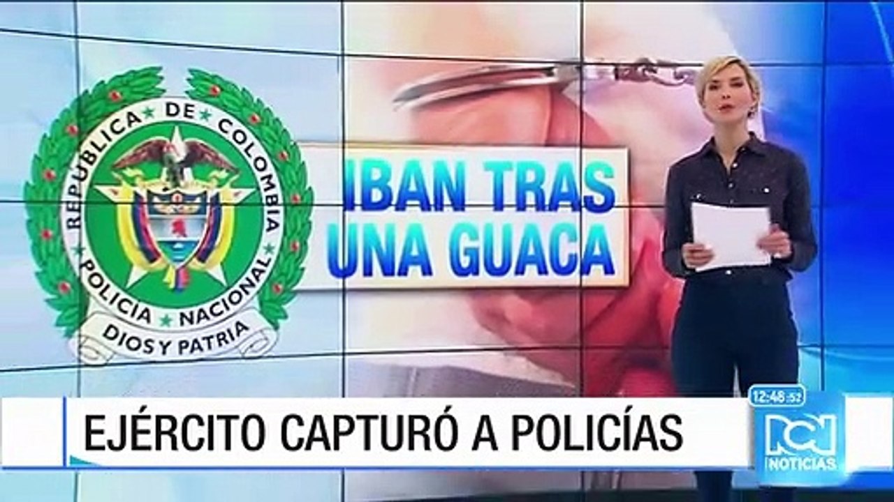 Ejército capturó a policías que buscaban una guaca en San Vicente del Caguán