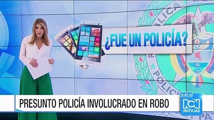 Investigan robo a un local de venta de celulares en Bogotá; supuesto policía estaría involucrado