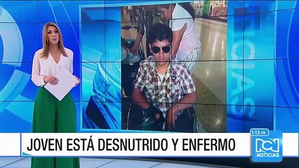 Familia de joven colombiano que sufre una enfermedad cognitiva, busca su repatriación desde Venezuela