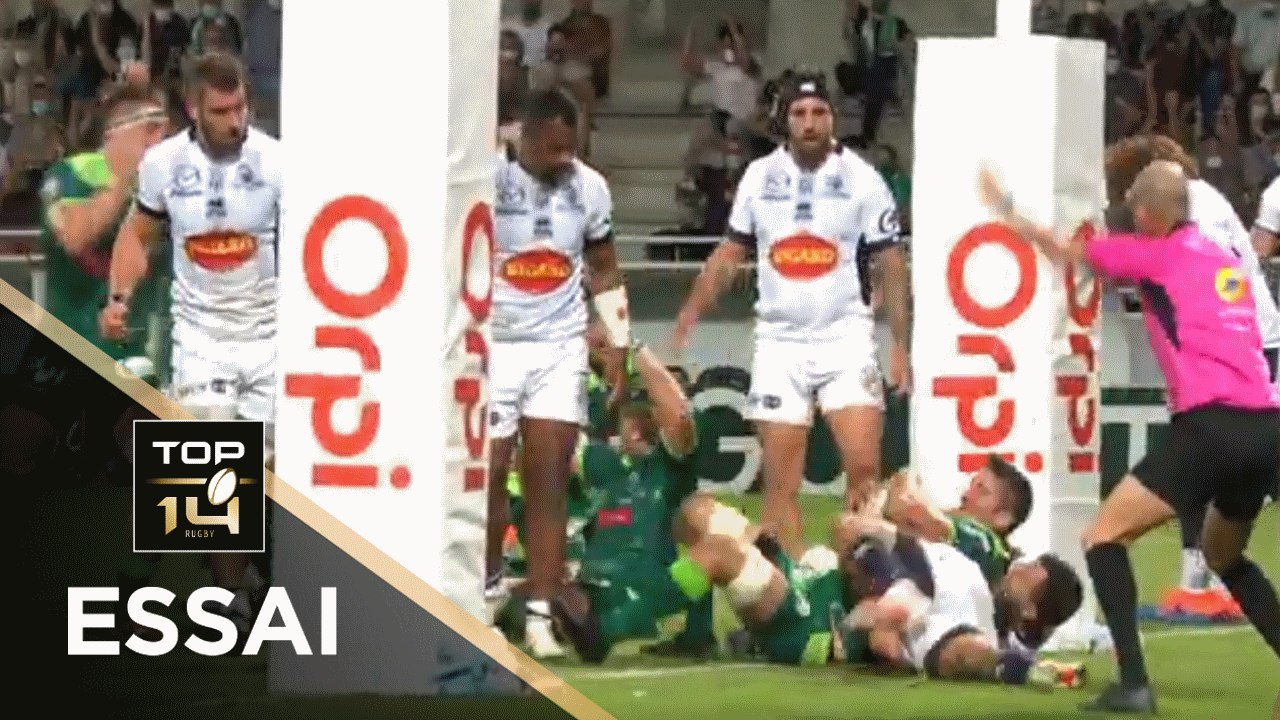 TOP 14 - Essai de Martin PUECH (SP) – Pau - Age...