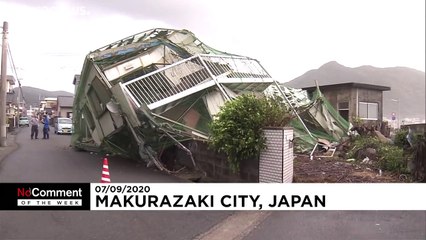 شاهد: "دون تعليق" في أسبوع...إعصار مدمر في اليابان وحريق بأكبر مخيم للاجئين في أوروبا