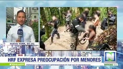 Human Rights Foundation: "si el Estado no cumple su parte de perseguir a grupos con niños soldados, el jefe de Estado es quien incumple el DIH"