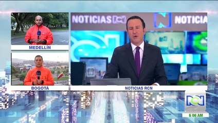 Presunto atracador causó accidente vehicular en Bogotá