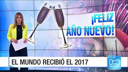 Espectaculares imágenes dejó la celebración del Año Nuevo en el mundo