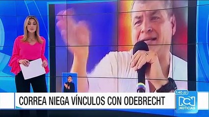 "Van a sacar vinculaciones supuestamente mías con Odebrecht, cuando yo he huido siempre a esas empresas": Correa