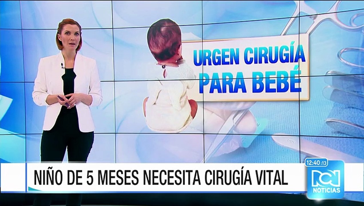 RCN Contigo: bebé de cinco meses requiere una cirugía urgente que al parecer EPS no autoriza
