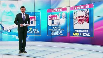 Seis artesanos tienen previsto realizar un mosaico del papa en Medellín