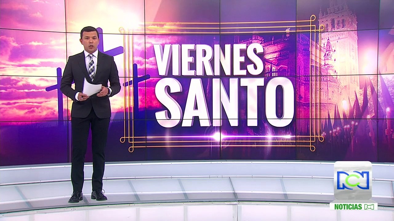 Fieles católicos celebran multitudinarias procesiones durante Viernes Santo