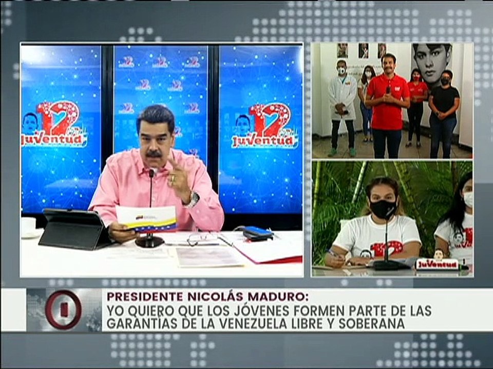 Juventud del PSUV celebra aniversario con el presidente Nicolás Maduro y recuerda a Salvador Allende