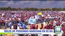 Miles marchan en EE.UU. contra el libre acceso a las armas de fuego