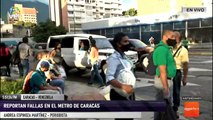 Usuarios reportaron fallas en el Metro de Caracas - VPItv