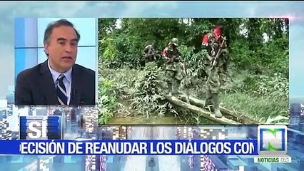 ¿Está de acuerdo con la decisión de reanudar los diálogos con el ELN?