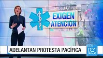 Habitantes de Teusaquillo afectados por explosiones en febrero adelantan una protesta