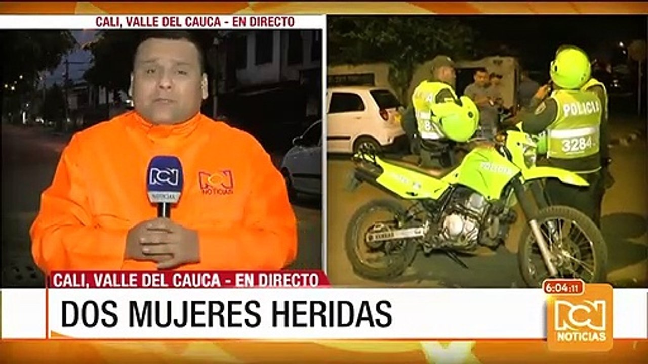 Dos mujeres heridas dejó enfrentamiento entre bandas delincuenciales en Cali