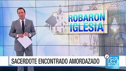 Ladrones saquearon parroquia en Bogotá y amordazaron al párroco