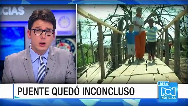 Niños en zona rural de Manaure, en la Alta Guajira, arriesgan su vida para ir al colegio