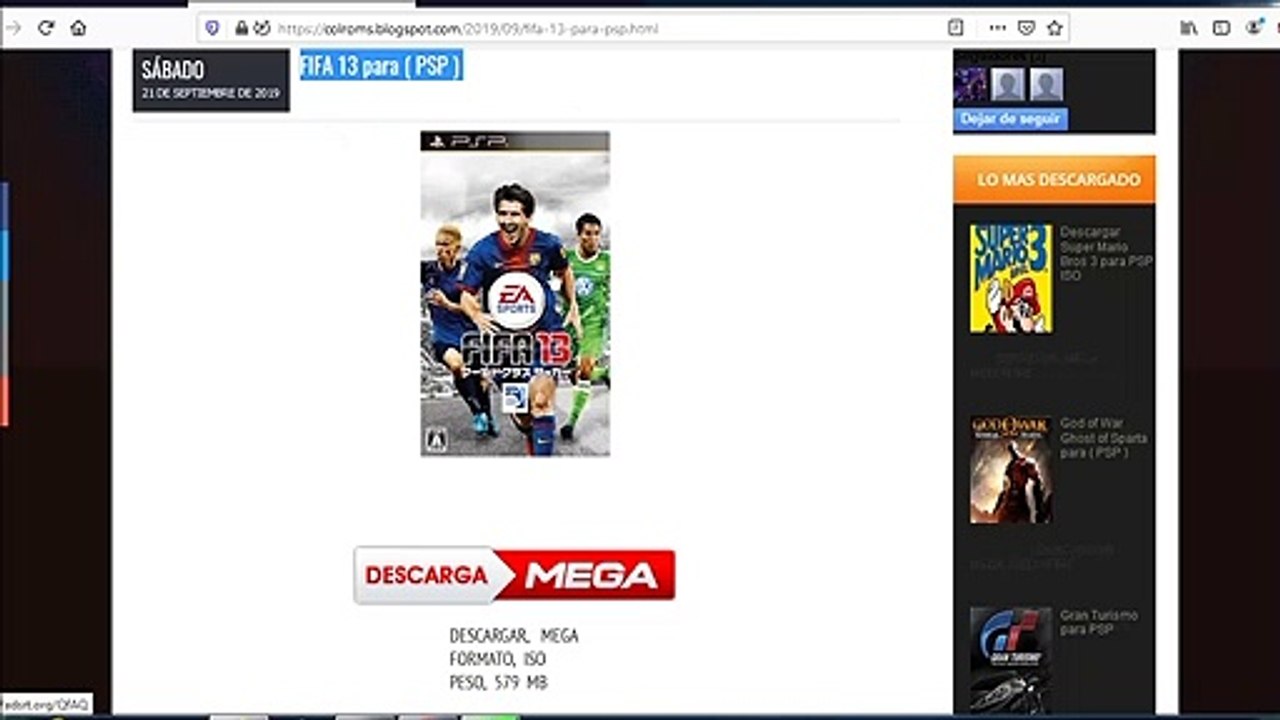FIFA 13 para ( PSP )
