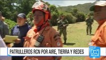 Autoridades adelantan operativos para controlar incendio en Tenjo (Cundinamarca)