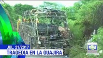 Accidente de tránsito en La Guajira dejó cinco personas muertas