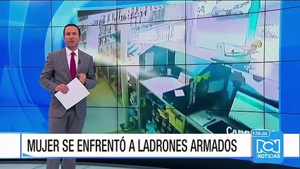 Mujer se enfrentó a dos delincuentes armados en Antioquia